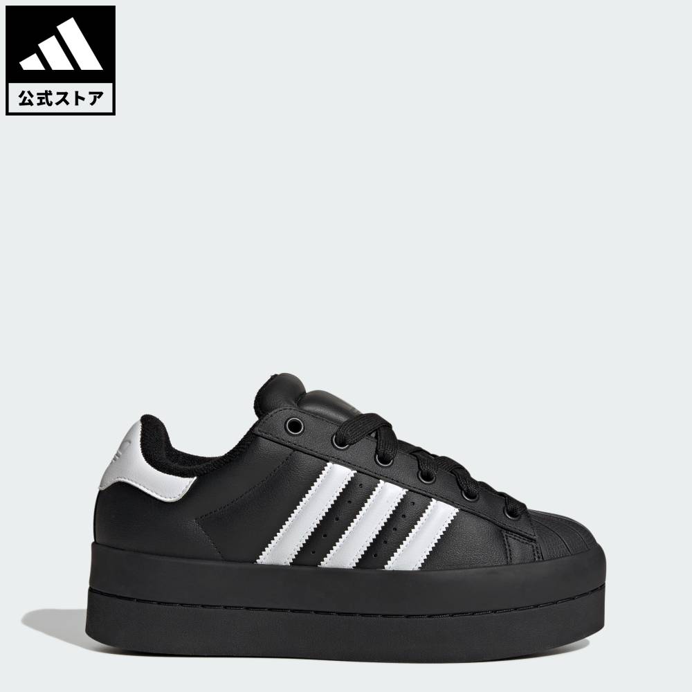 樂天商城 - 【公式】アディダス adidas 返品可 ライフスタイル スーパースター スタック / SUPERSTAR STACK オリジナルス ユニセックス シューズ・靴 スニーカー 黒 ブラック KK2591