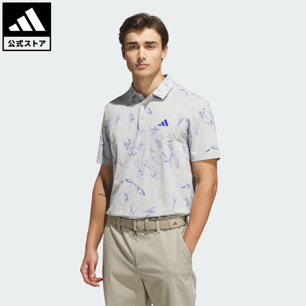 【公式】アディダス adidas 返品可 ゴルフ アルティメット365 メッシュ クライマクール ポロシャツ パフォーマンス メンズ ウェア・服 ポロシャツ イエロー KU1177