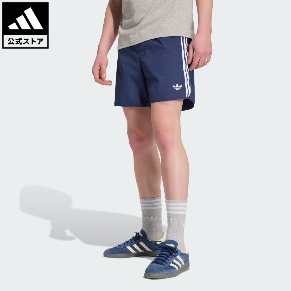 [Official] adidas Lifestyle Sprinter Shorts Originals Men's Clothing Shorts Blue KE4111 (Returnable, Social Gift Eligible)