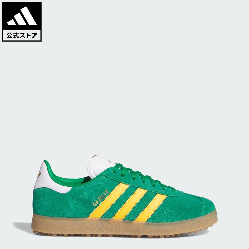 【公式】アディダス adidas 返品可 ソーシャルギフト対象 ゴルフ 【オリジナルスゴルフ】ガゼル ゴルフ / Gazelle Golf オリジナルス ユニセックス シューズ・靴 スニーカー 緑 グリーン KJ5428