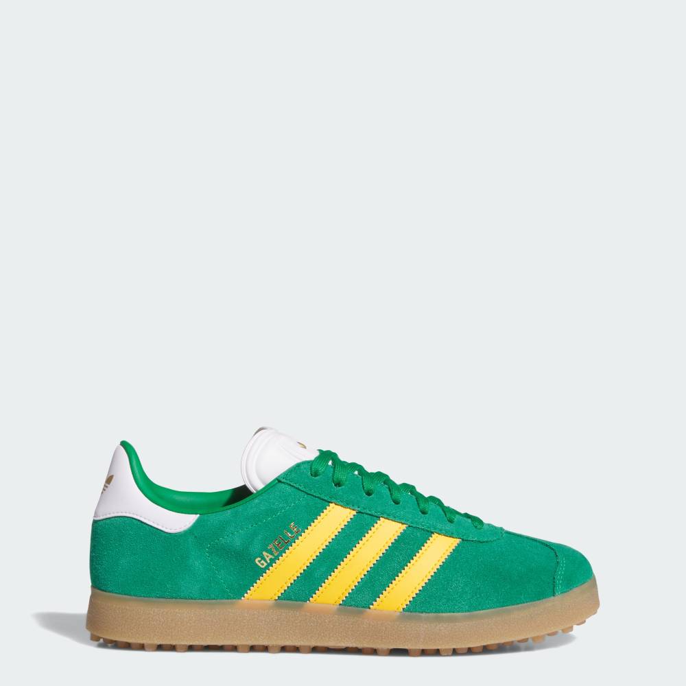 【公式】アディダス adidas 返品可 ソーシャルギフト対象 ゴルフ 【オリジナルスゴルフ】ガゼル ゴルフ / Gazelle Golf オリジナルス ユニセックス シューズ・靴 スニーカー 緑 グリーン KJ5428