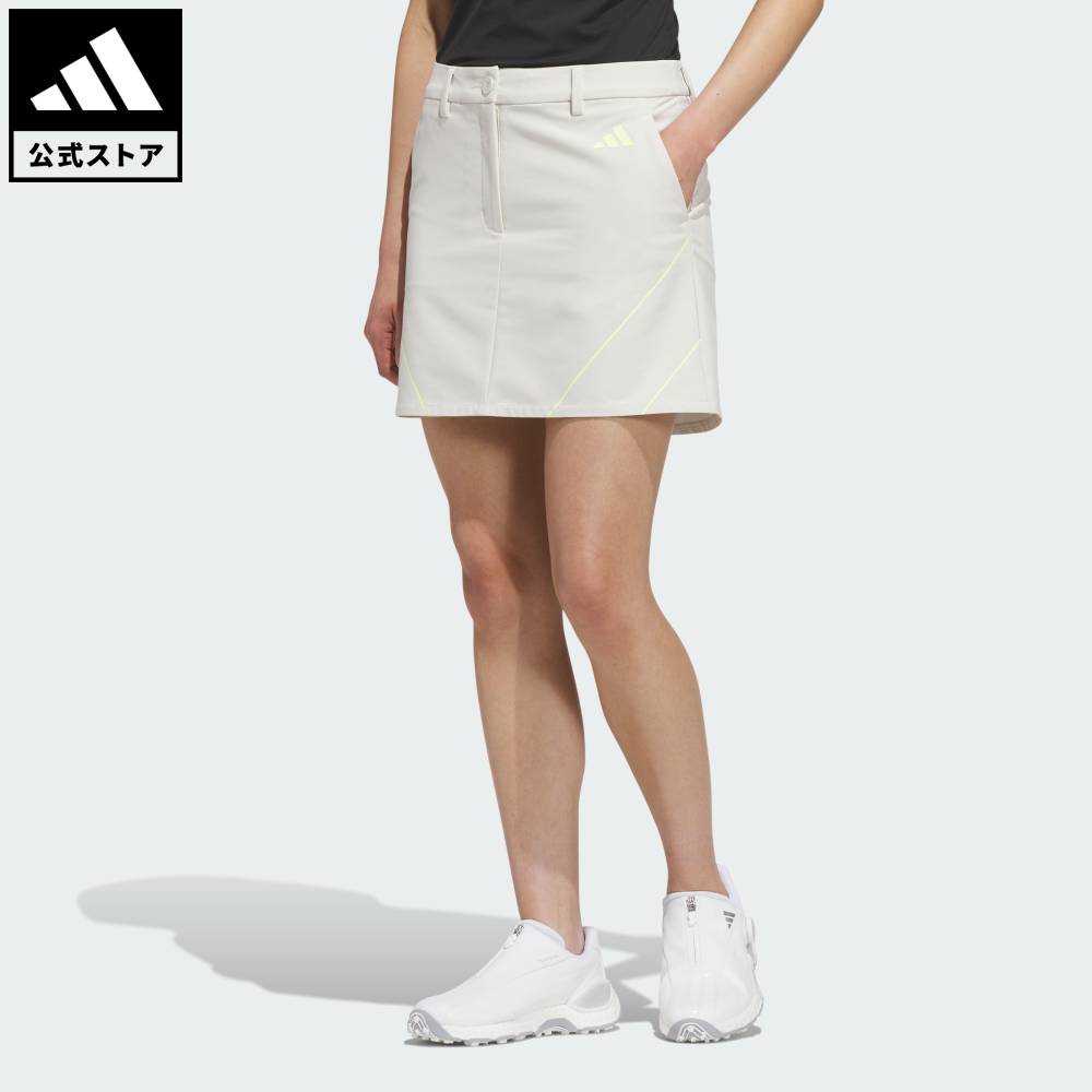 Brand：パフォーマンスSports：ゴルフCategory：ウェア・服【27cg】【color:ベージュ】【size:J/XS】 【size:J/S】 【size:J/M】 【size:J/L】 【size:J/XL】 【size:J/2XL】 スポーツブランドアディダス公式ショップコードカオス スカート機能性とファッション性を兼ね備えたコードカオス スカートは、ゴルフ場のどこにいても堂々と着こなせる一着。クラシックなゴルフスタイルをベースに新鮮味を加えた、トレンド感のあるデザイン。可動域のある快適なレギュラーフィットの作りで、パッティングシーンでも、フェアウェイを歩くときもストレスなく過ごせる。耐久性に優れる軽量なウーブンの仕立ては、長時間の外出や普段使いにもぴったり。ゴルフにも、普段使いにも着たくなる、着回しやすい重宝なアイテム。動きやすく、スタイリッシュなレギュラーフィットの軽量スカート。レギュラーフィットポリエステル90%、ポリウレタン10%ウーブン構造商品番号：KX0627色：Aluminaモデル：WX808スポーツ：ゴルフSizeウエストJ/SJ/MJ/LJ/XLJ/2XL67cm71cm75cm78cm84cm総丈：42cm総丈：42cm総丈：42cm総丈：42cm総丈：43cm※ 上記の数値はそれぞれのサイズにおける製品の寸法を表しています。※ 商品によっては、表示の寸法から若干の誤差（1～2cm）が発生する場合があります。※ 同じサイズでも、製品の素材の特徴やデザインによって着用感が異なる場合があります。Other Color