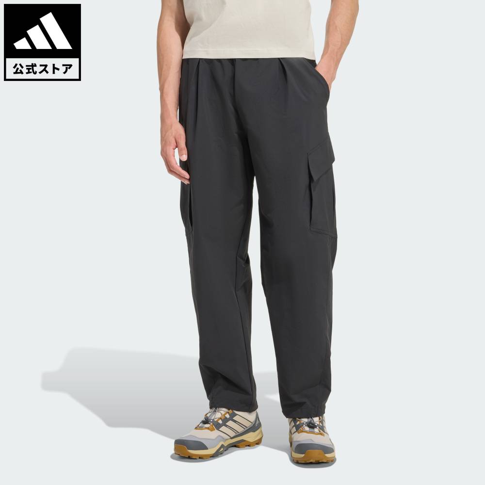 アディダス adidas 返品可 ハイキング テレックス Xploric CLIMA365 カーゴ パンツ アディダス テレックス メンズ ウェア・服 ボトムス 黒 ブラック KE4998