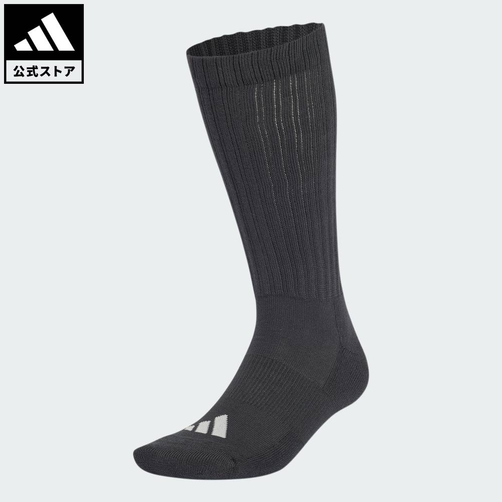 アディダス adidas 返品可 ジム・トレーニング WOMENS TRAINING SLOUCH SOCKS パフォーマンス レディース アクセサリー ソックス・靴下 グレー KV1596