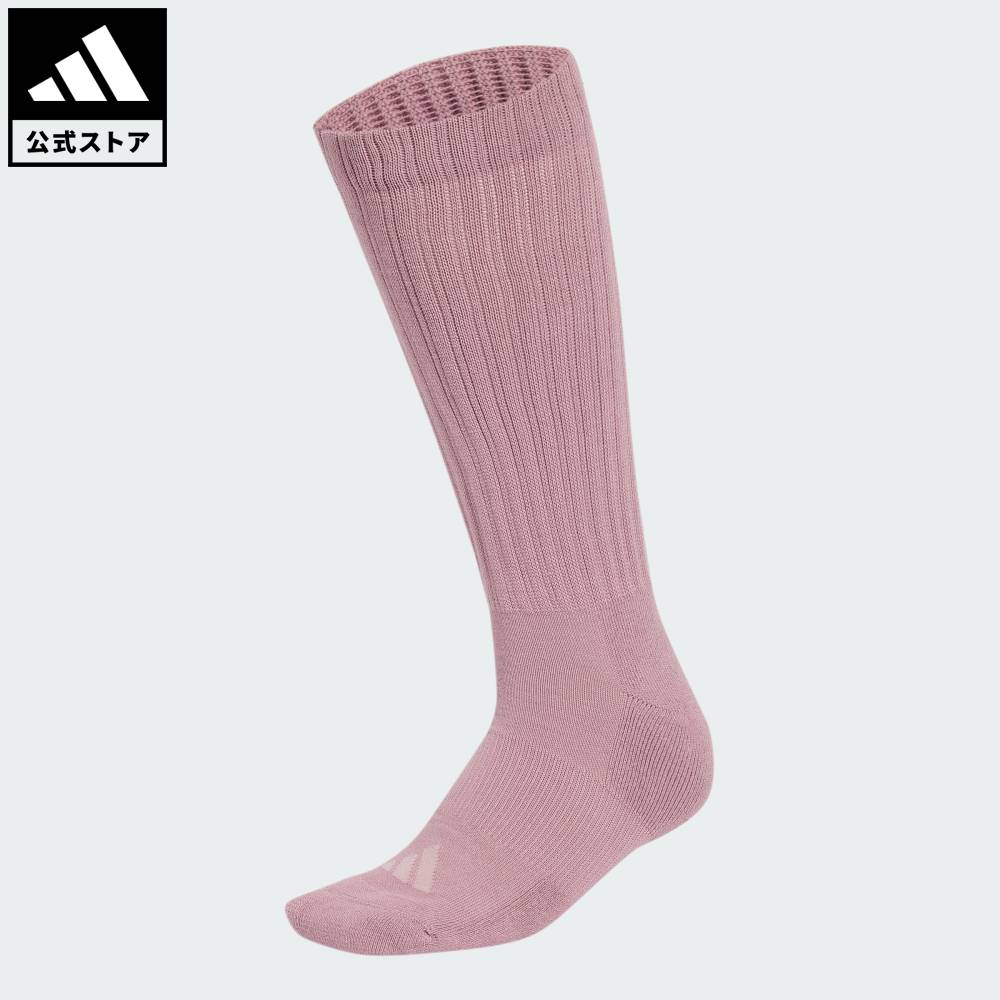アディダス adidas 返品可 ジム・トレーニング WOMENS TRAINING SLOUCH SOCKS パフォーマンス レディース アクセサリー ソックス・靴下 紫 パープル KV1597