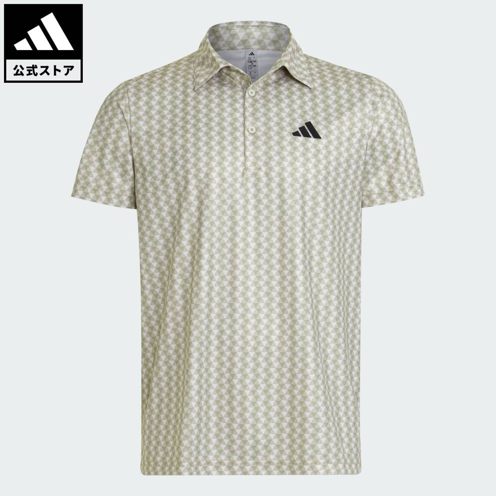 Brand：パフォーマンスSports：ゴルフCategory：ウェア・服【28cg】【color:ベージュ】【size:J/S】 【size:J/M】 【size:J/L】 【size:J/XL】 【size:J/2XL】 スポーツブランドアディダス公式ショップジオメトリックプリント 半袖シャツ幾何学柄の総柄プリントが印象的な半袖シャツ。吸汗速乾機能と遮熱機能、さらにCOOL FEELING素材により、暑いシーズンでも快適な着用感を提供します。コーディネイトの主役としてスタイリングに映える一枚です。レギュラーフィット吸汗速乾 遮熱 COOL FEELING商品番号：KM0816色：Aluminaモデル：OGH80スポーツ：ゴルフテクノロジー：UVOther Color