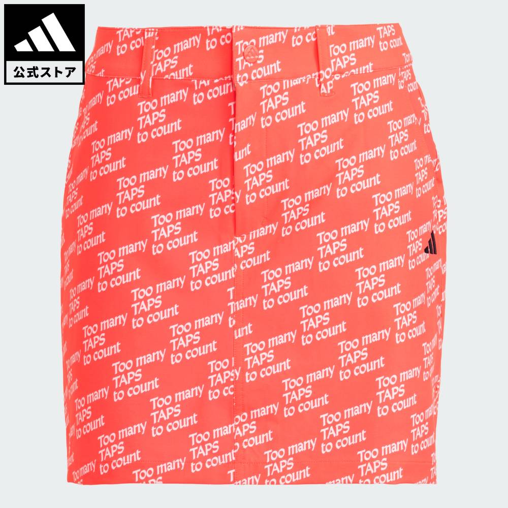 【公式】アディダス adidas 返品可 ゴルフ EX-STRETCH ACTIVE CHIP 総柄 スカート パフォーマンス レディース ウェア・服 スカート ピンク KM0839