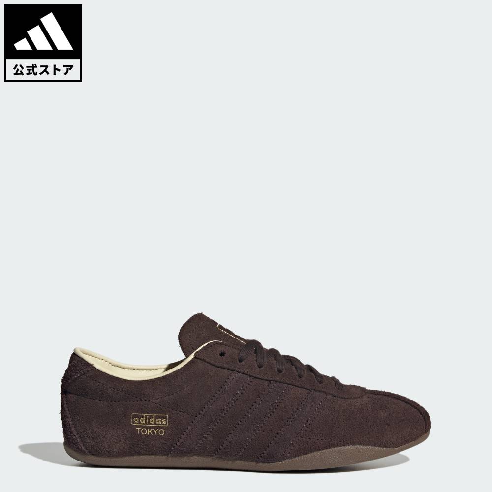 【公式】アディダス adidas 返品可 ソーシャルギフト対象 ライフスタイル TOKYO W for EMMI オリジナルス ユニセックス シューズ・靴 スニーカー ブラウン HQ2887