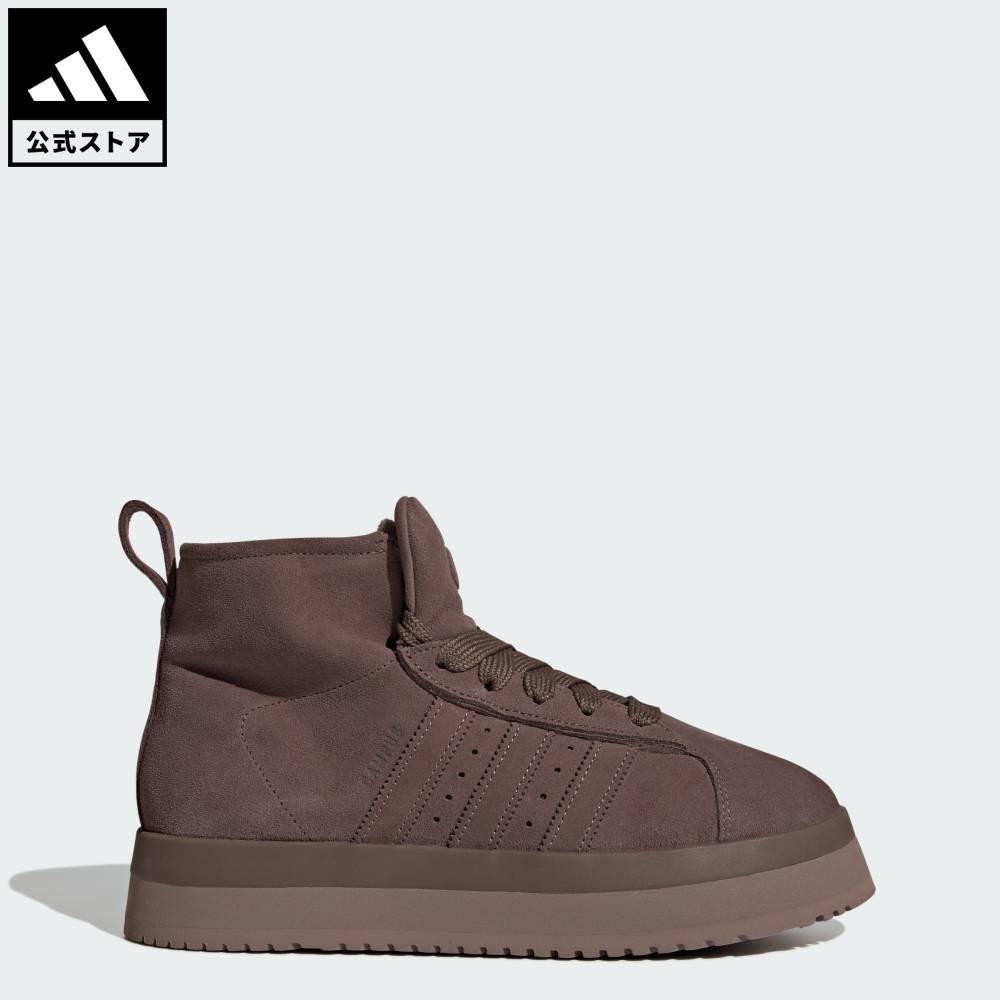 【公式】アディダス adidas 返品可 ライフスタイル キャンパス 00s ウィンター ミッドカット ブーツ / Campus 00s Winter Mid Boots オリジナルス ユニセックス シューズ・靴 スリッポン ブラウン JR3736