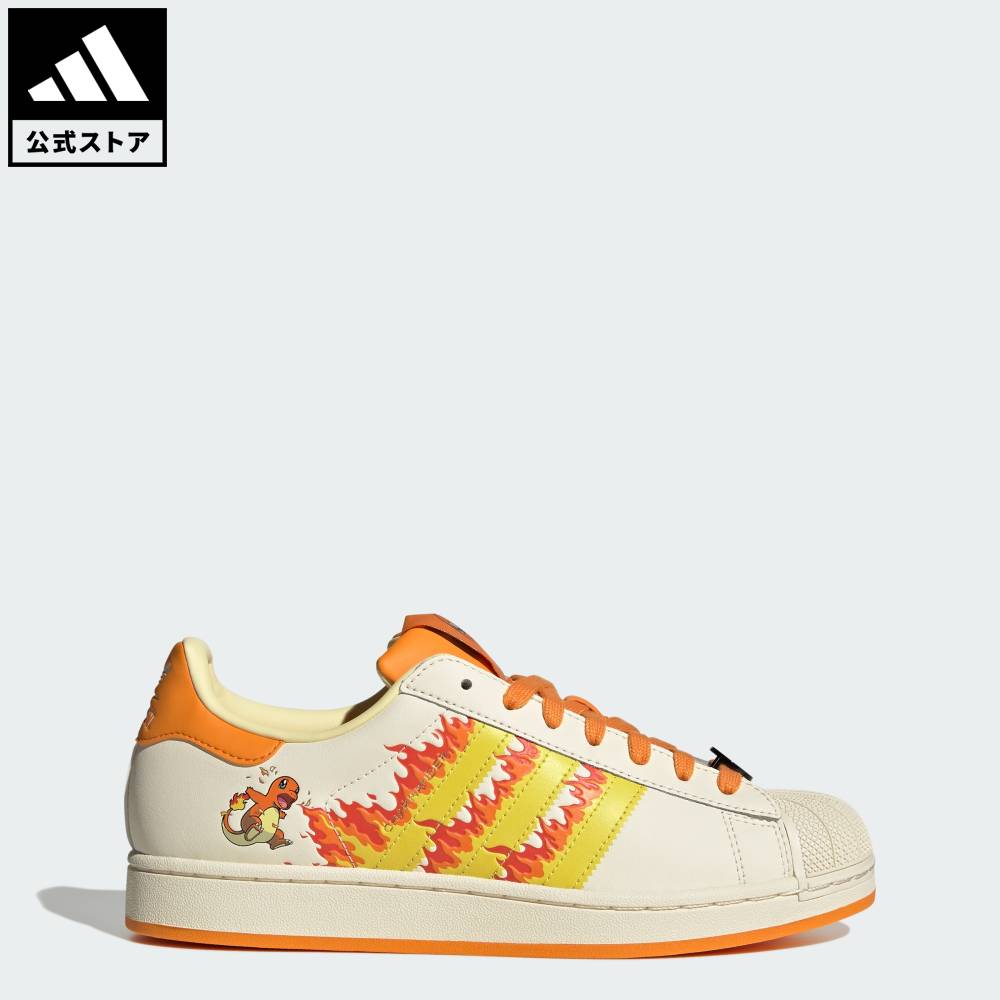 【公式】アディダス adidas 返品可 ソーシャルギフト対象 ライフスタイル アディダス ポケモン スーパースターII / ADIDAS POKEMON SUPERSTAR II オリジナルス ユニセックス シューズ・靴 スニーカー 白 ホワイト KI2855