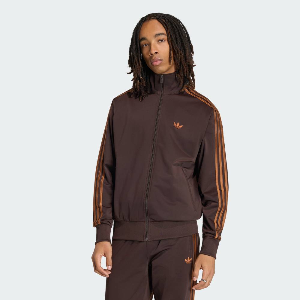 【公式】アディダス adidas 返品可 ソーシャルギフト対象 ライフスタイル Firebirdトラックジャケット オリジナルス ユニセックス ウェア・服 ジャージ ブラウン KS7464 (2)