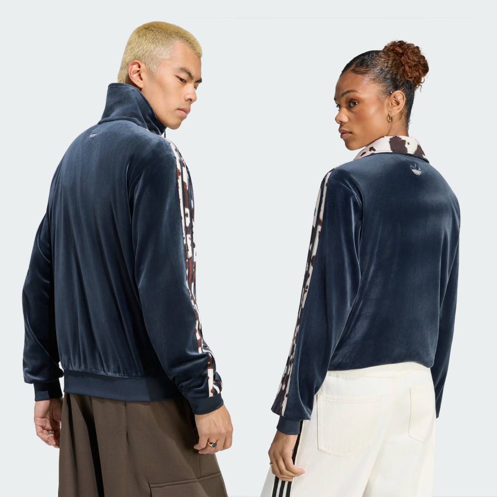 【公式】アディダス adidas 返品可 ソーシャルギフト対象 ライフスタイル ベッケンバウアー ベロア トラックトップ 9090 オリジナルス ユニセックス ウェア・服 ジャージ 青 ブルー LC8094 (3)