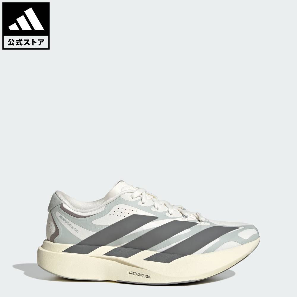 【ポイント10倍 10/24 20:00～10/30 23:59】 【公式】アディダス adidas 返品可 ソーシャルギフト対象 ランニング アディゼロ EVO SL EXO / ADIZERO EVO SL EXO パフォーマンス レディース シューズ・靴 スニーカー 白 ホワイト KJ0440 【PTU】
