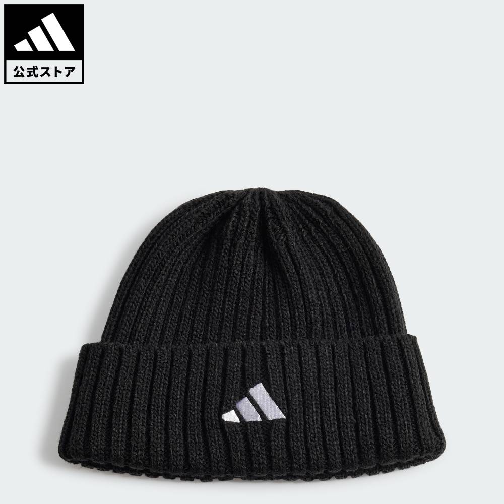 Brand：パフォーマンスSports：ライフスタイルCategory：アクセサリー【41cg】【color:ブラック】【size:OSFC(51-54cm)】 【size:OSFZ(54-57cm)】 スポーツブランドアディダス公式ショップキッズビーニー学校の朝、遊び場での冒険、そして寒い帰り道、お子さんには一日を通して活躍するギアが必要。アディダスのキッズ ビーニーは、元気な探検家のためにデザインされ、手軽なスタイルと実用的な快適さを兼ね備えている。ソフトニットデザインで作られ、遊び時間でもずれにくい優れたフィット感で、気温が下がっても頭を暖かく保つ。アディダスのパフォーマンスヘリテージが息づくこの必須アクセサリーは、学校や日常使いにぴったりの信頼できるアイテム。クラシックなリブ構造が質感の良い雰囲気を生み出し、軽量でかさばらず、邪魔にならない。バックパックにしまっても、日中ずっと身につけても、君はこのヘッドウェアを頼りにできる。快適さ、暖かさ、普段使いのスタイルを兼ね備えたビーニーで、冒険に自信を持って挑もう。リブ編み構造で作られ、信頼できる毎日の快適さを提供するキッズビーニー。アクリル100%1 × 1リブ編み商品番号：KV1607色：Blackモデル：TU877・対象：リトルキッズ（4〜8歳）スポーツ：ライフスタイル