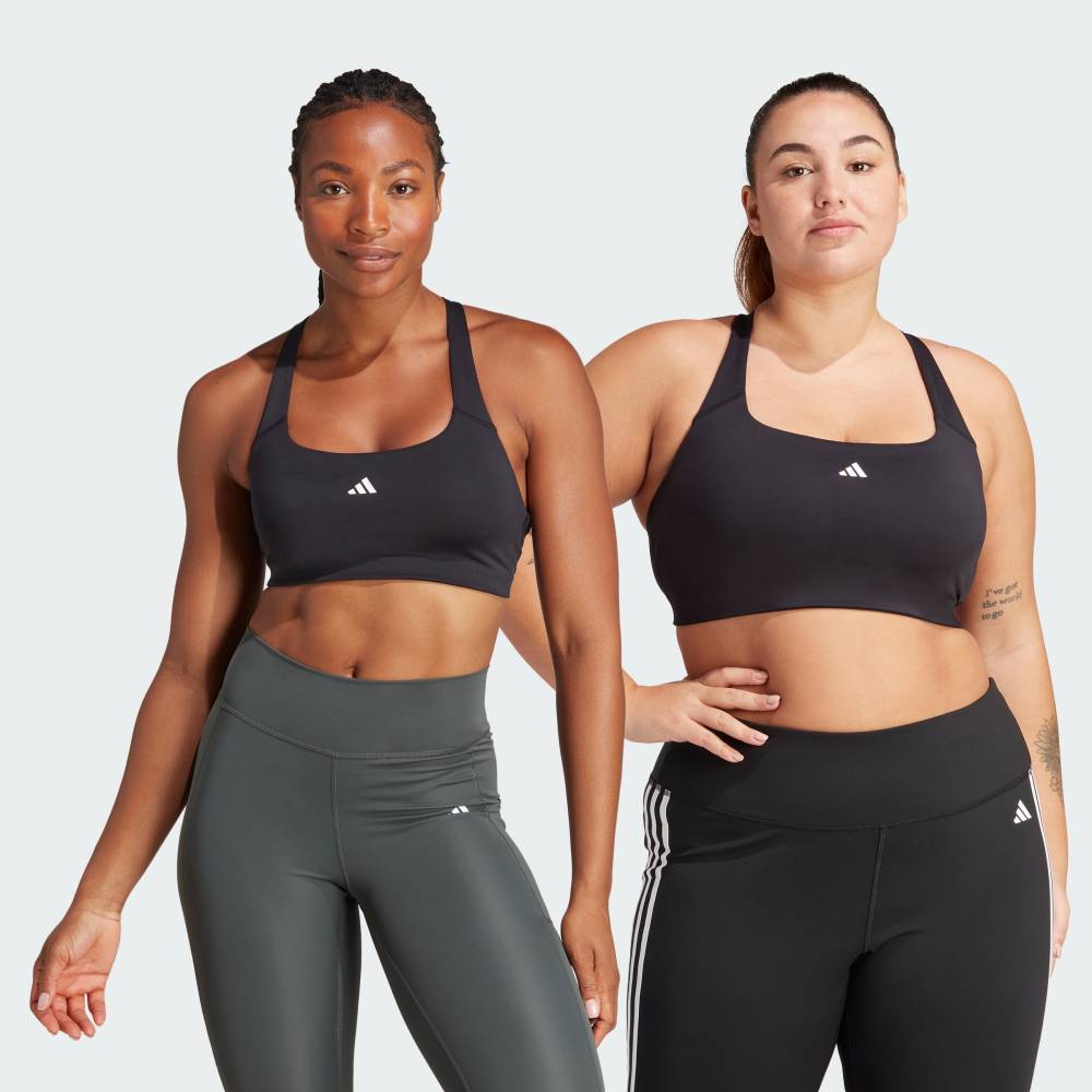 【20％OFFクーポン対象 06/04 20:00～06/11 01:59】 【公式】アディダス adidas 返品可 ジム・トレーニング PrimeLiftimpact トレーニング ミディアムサポートブラ パフォーマンス レディース ウェア・服 スポーツブラ 黒 ブラック IQ3360