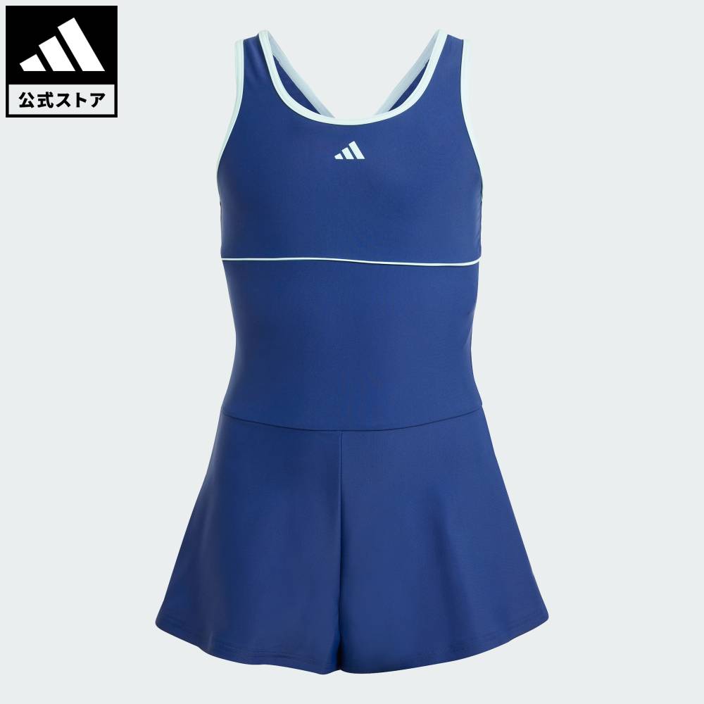 【公式】アディダス adidas 返品可 水泳 パフォーマンス スイムワンピース キッズ パフォーマンス キッズ／子供用 ウェア・服 水着 青 ブルー IQ3934 p0127のサムネイル