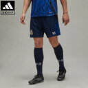 【公式】アディダス adidas 返品可 サッカー サッカー日本代表 2024 ホームショーツ Y-3 メンズ ウェア・服 ショートパンツ・短パン 青 ブルー ...