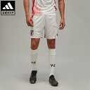 【公式】アディダス adidas 返品可 サッカー サッカー日本代表 2024 アウェイショーツ Y-3 メンズ ウェア・服 ショートパンツ・短パン 白 ホワイ...