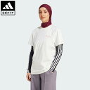 【公式】アディダス adidas 返品可 ライフスタイル グラフィック 半袖ルーズTシャツ オリジナルス レディース ウェア・服 Tシャツ 白 ホワイト IX3...