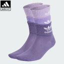 【公式】アディダス adidas 返品可 ライフスタイル Kseniaschnaider トリプルカフソックス オリジナルス ユニセックス アクセサリー ソック...