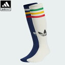 【公式】アディダス adidas 返品可 ライフスタイル アディカラー70s ニーソックス2足組 オリジナルス ユニセックス アクセサリー ソックス・靴下 白 ...