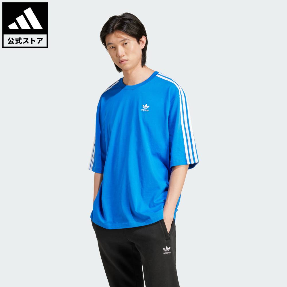 【公式】アディダス adidas 返品可 ライフスタイル アディカラー オーバーサイズTシャツ オリ ...
