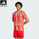 【公式】アディダス adidas 返品可 サッカー FCバイエルン プレマッチジャージー パフォーマンス メンズ ウェア・服 ユニフォーム 赤 レッド JD83...