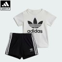 【公式】アディダス adidas 返品可 ラッピング不可 ライフスタイル ショーツ&Tシャツセットアップ キッズ オリジナルス キッズ/子供用 ウェア・服 ジャ...