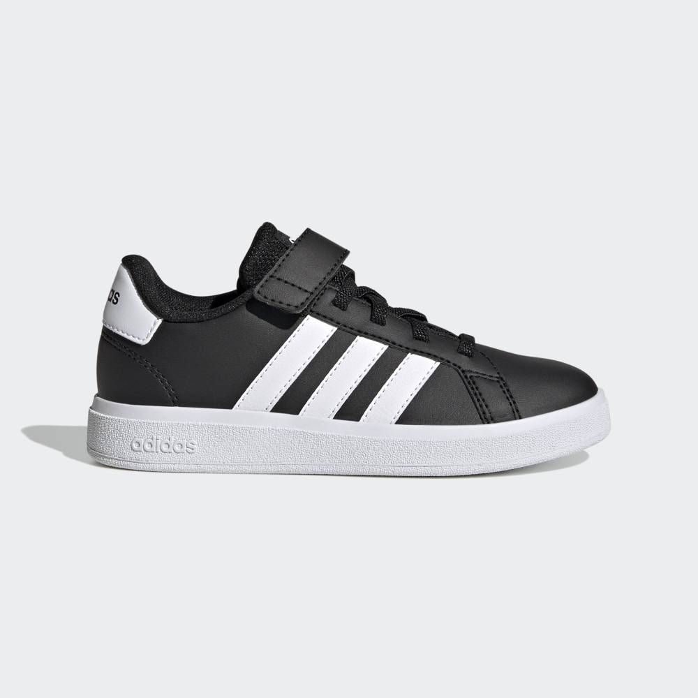 �ڸ����ۥ��ǥ����� adidas ���ʲ� �ƥ˥� �����ɥ����� 2.0 ���å� / Grand Court 2.0 Kids ���ݡ��ĥ����� ���å����Ҷ��� ���塼������ ���ˡ����� �� �֥�å� GW6513 �ƥ˥����塼�� �������å�