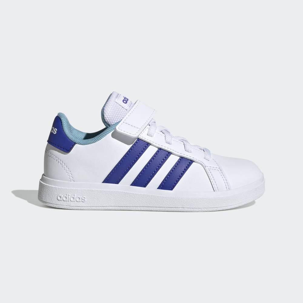��50��OFF�����ݥ��о� 03/20 20:00��03/26 01:59�� �ڸ����ۥ��ǥ����� adidas ���ʲ� �ƥ˥� �����ɥ����� 2.0 ���å� / Grand Court 2.0 Kids ���ݡ��ĥ����� ���å����Ҷ��� ���塼������ ���ˡ����� �� �ۥ磻�� HP8915 �ƥ˥����塼�� �������å�