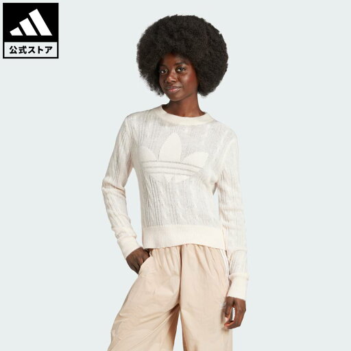 【公式】アディダス adidas 返品可 ライフスタイル トレフォイル セーター オリジナルス レディース ウェア・服 ジャケット ピンク JN3022 【公式】アディダス adidas 返品可 ライフスタイル トレフォイル セーター オリジナルス レディース ウェア・服 ジャケット ピンク JN3022