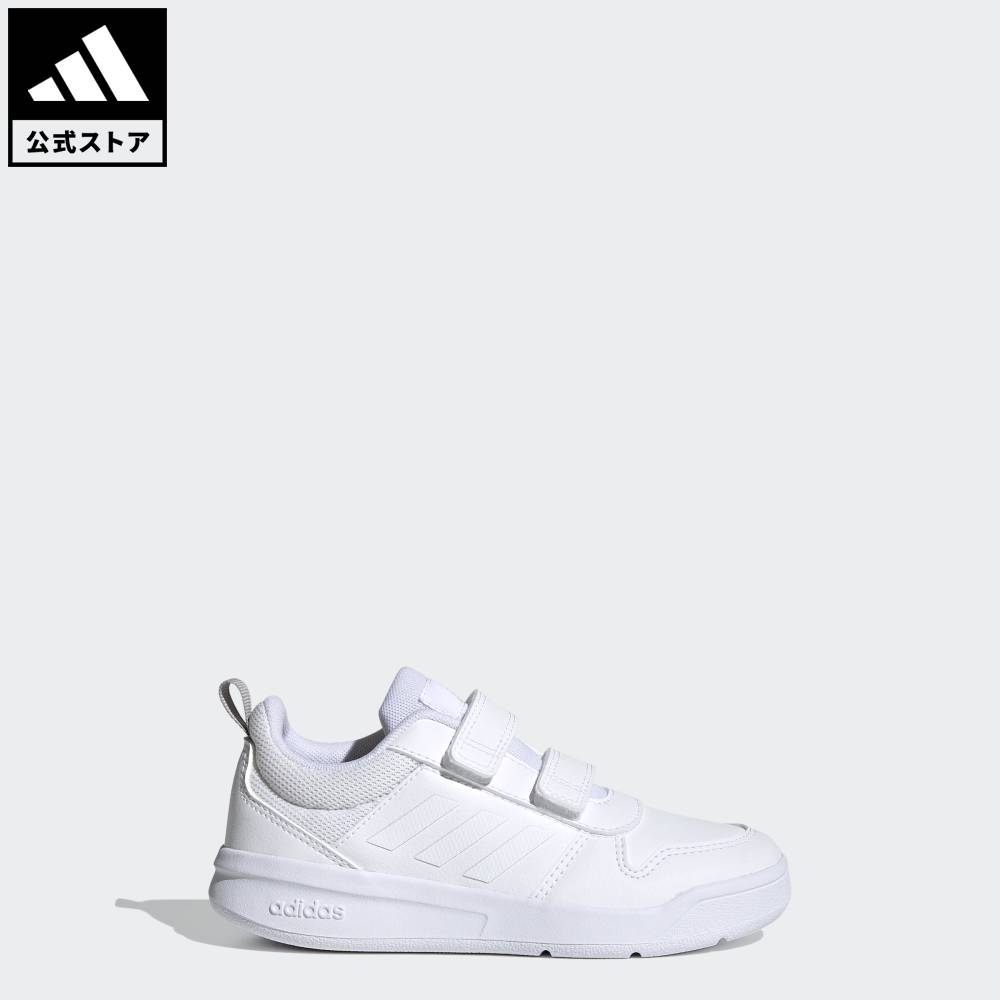 乐天商城 - 【50％OFFクーポン対象 05/09 20:00～05/20 23:59】 【公式】アディダス adidas 返品可 ランニング Tensaur スポーツウェア キッズ／子供用 シューズ・靴 スニーカー 白 ホワイト S24047 ローカット