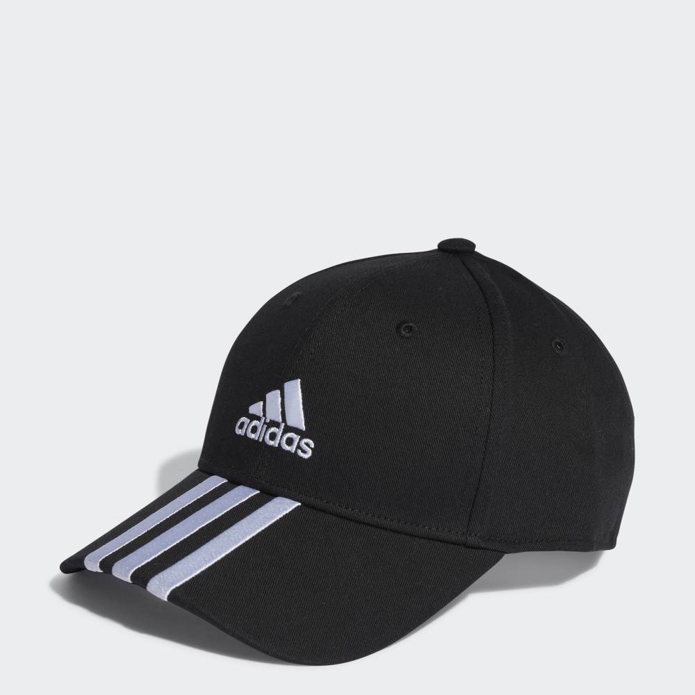 【40％OFFクーポン対象 1/9 0:00～1/16 23:59】 【公式】アディダス adidas 返品可 ライフスタイル スリーストライプス コットンツイル ベースボールキャップ パフォーマンス ユニセックス アクセサリー 帽子 黒 ブラック IB3242