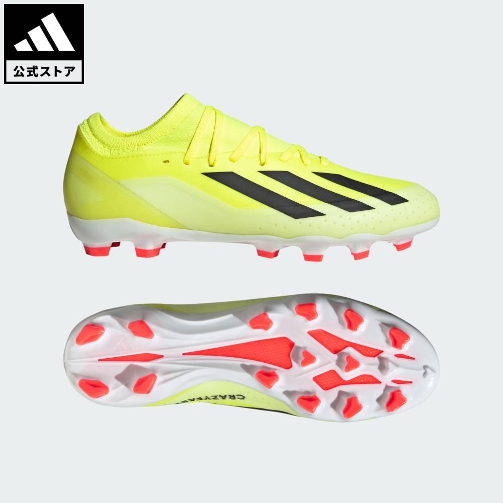 【公式】アディダス adidas 返品可 サッカー エックス クレイジーファスト LEAGUE HG/AG / 土・人工芝用 / X Crazyfast Lea...