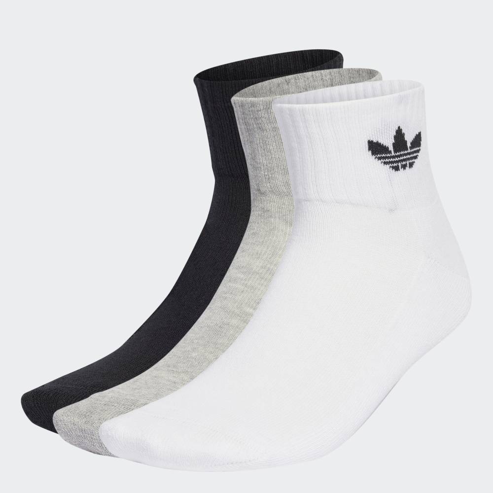 【公式】アディダス adidas 返品可 ライフスタイル ミッドカットクルーソックス 3...