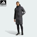 【公式】アディダス adidas 返品可 サッカー ティロ 24 ロングコート パフォーマンス メンズ ウェア・服 ジャケット 黒 ブラック IJ7389