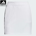 【公式】アディダス adidas 返品可 ゴルフ 【ゴルフ】スリーストライプス ストレッチプルオンスカート パフォーマンス レディース ウェア・服 スカート 白 ホワイト HS7003 Gnot