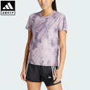 【公式】アディダス adidas 返品可 ランニング Ultimateadidas 総柄プリント 半袖Tシャツ パフォーマンス レディース ウェア・服 Tシャツ...