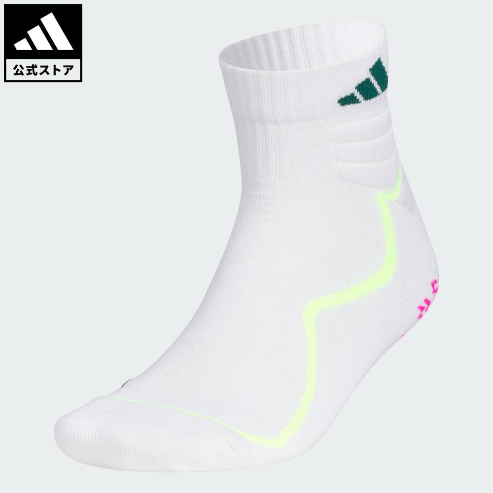 【公式】アディダス adidas 返品可 ゴルフ 【ゴルフ】コードカオス アンクルソックス パフォーマンス メンズ アクセサリー ソックス・靴下 白 ホワイト ...