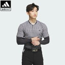 【公式】アディダス adidas 返品可 ゴルフ 【ゴルフ】PRIMEKNIT アームカバー付き サイドシームレス 半袖シャツ パフォーマンス メンズ ウェア・服 ポロシャツ 黒 ブラック IM7285