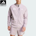 【公式】アディダス adidas 返品可 ランニング Move for the Planet ジャケット パフォーマンス メンズ ウェア・服 ジャケット 紫 パ...
