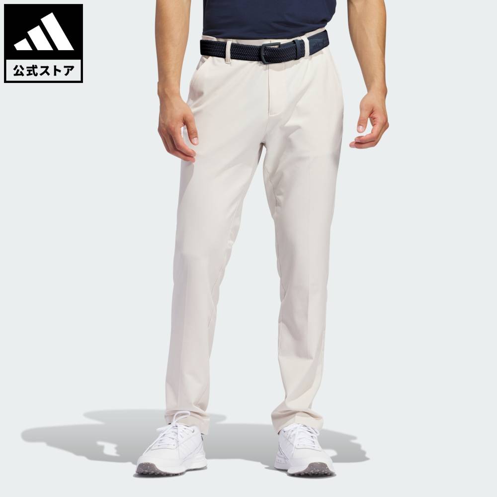 乐天商城 - 【公式】アディダス adidas 返品可 ゴルフ 【ゴルフ】4wayストレッチベーシック撥水パンツ パフォーマンス メンズ ウェア・服 ボトムス ベージュ IQ2958