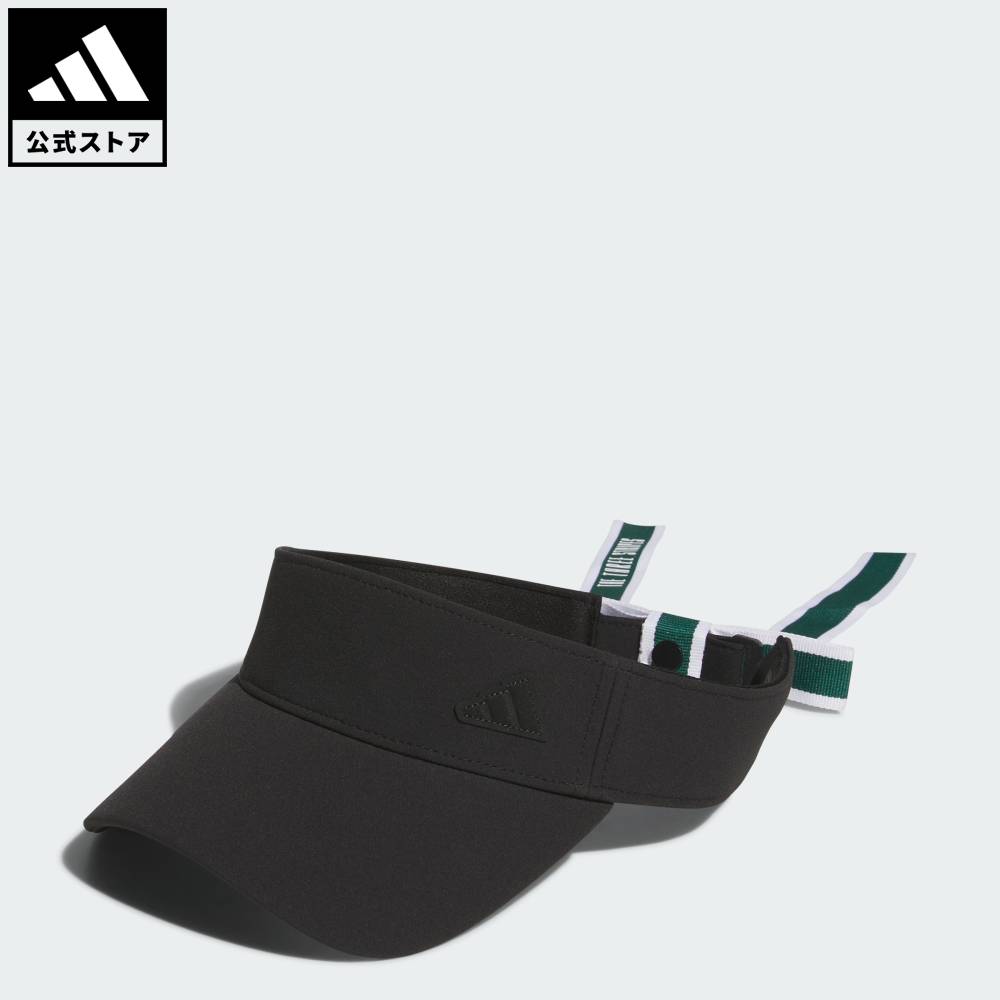 【公式】アディダス adidas 返品可 ゴルフ 【ゴルフ】リボンバイザー パフォーマンス レディース アクセサリー 帽子 黒 ブラック IS4867 サンバイザー