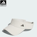 【公式】アディダス adidas 返品可 ゴルフ 【ゴルフ】メタルバッジ バイザー パフォーマンス ユニセックス アクセサリー 帽子 ベージュ IS6568 サンバイザー