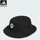 【公式】アディダス adidas 返品可 ゴルフ 【ゴルフ】コットン バケットハット パフォーマンス メンズ アクセサリー 帽子 黒 ブラック IT1209