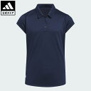 【公式】アディダス adidas 返品可 ゴルフ 【ゴルフ】GIRLS ベーシックドライポロ パフォーマンス キッズ/子供用 ウェア・服 ポロシャツ 青 ブルー IU3508