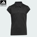 【公式】アディダス adidas 返品可 ゴルフ 【ゴルフ】GIRLS ベーシックドライポロ パフォーマンス キッズ/子供用 ウェア・服 ポロシャツ 黒 ブラック IU3509