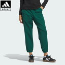 【公式】アディダス adidas 返品可 ゴルフ 【ゴルフ】GO-TO WIND.RDY 撥水 ルーズフィットジョガーパンツ パフォーマンス レディース ウェア・服 ボトムス 緑 グリーン IY5360