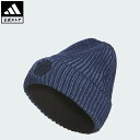 【公式】アディダス adidas 返品可 ゴルフ 【ゴルフ】ニットビーニー パフォーマンス レディース アクセサリー 帽子 青 ブルー IY5563
