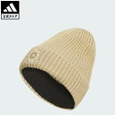 【公式】アディダス adidas 返品可 ゴルフ 【ゴルフ】ニットビーニー パフォーマンス レディース アクセサリー 帽子 ベージュ IY5564